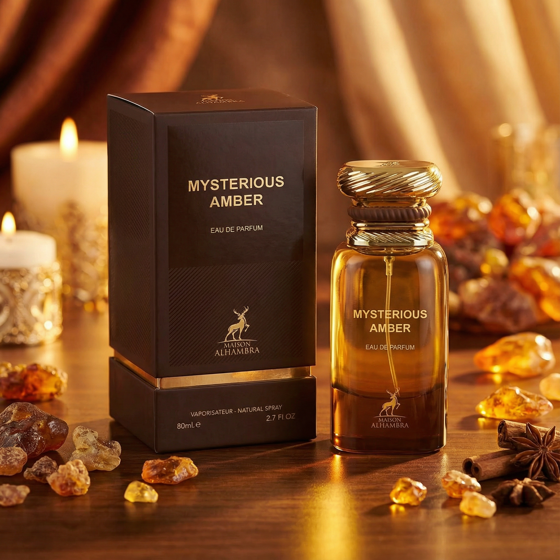 MYSTERIOUS AMBER - MAISON ALHAMBRA