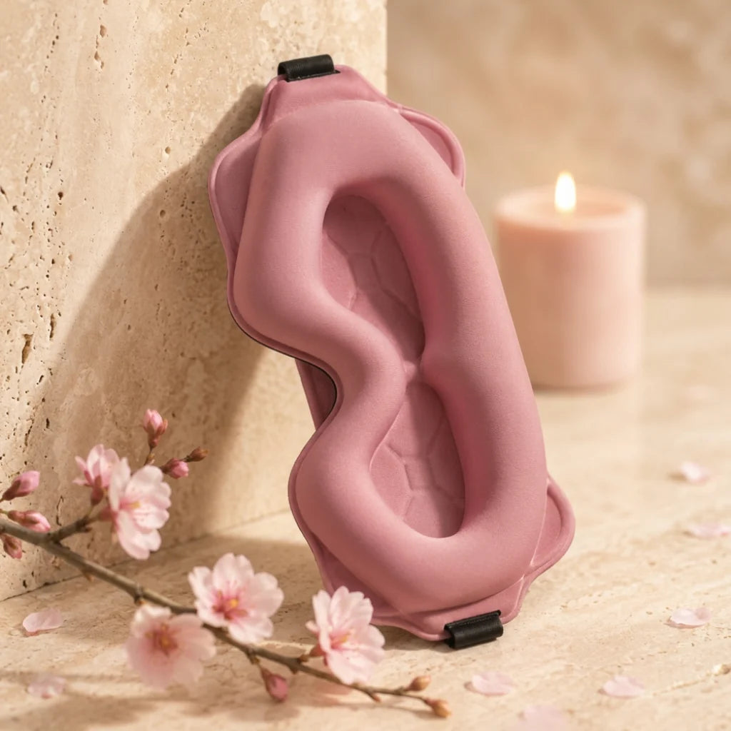 Masque de sommeil 3D Rose poudré