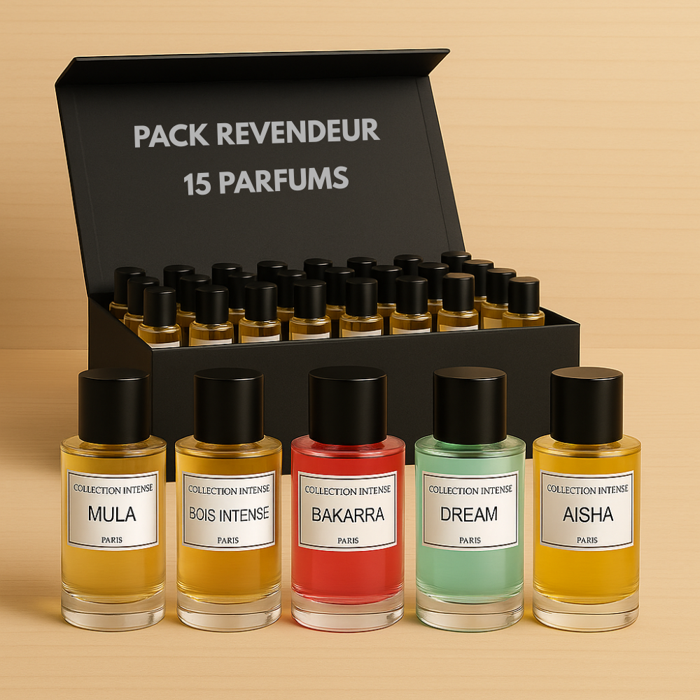 LOT REVENDEUR - 15 Parfums