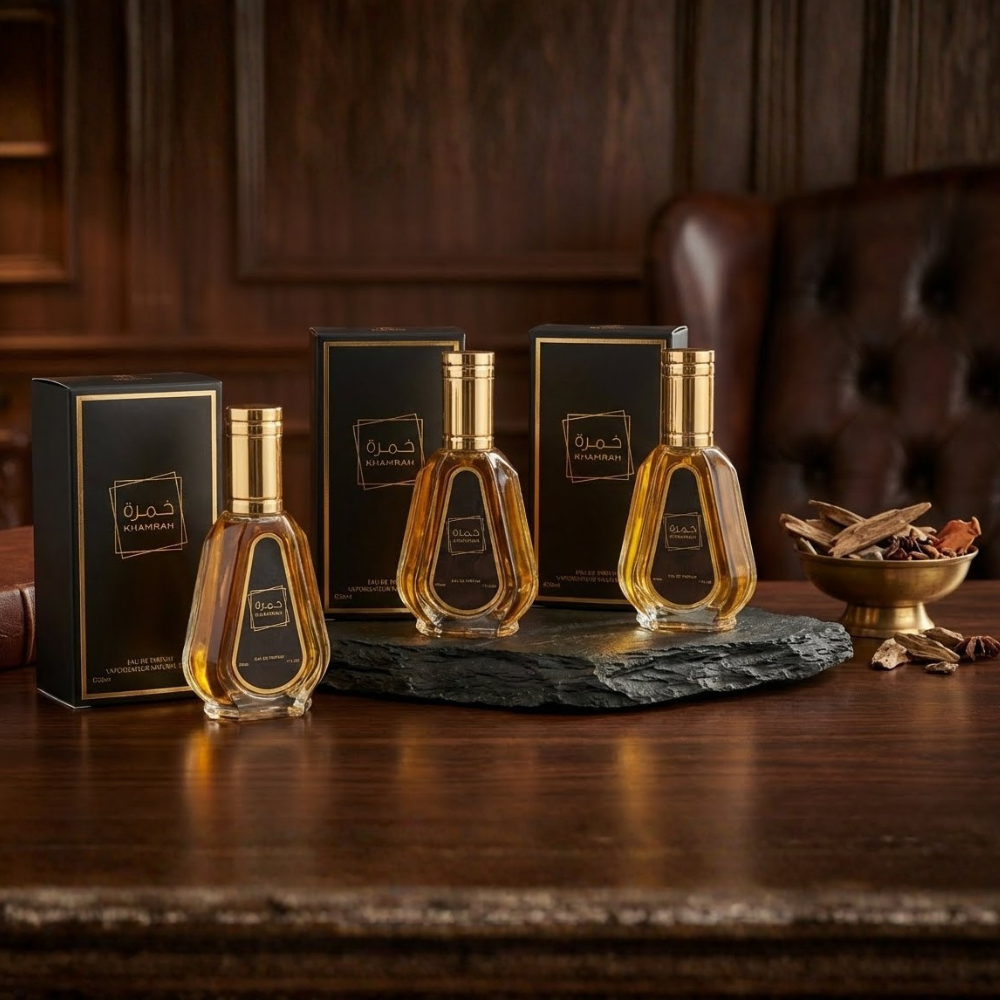 LOT DE 3 PARFUMS KHAMRAH 50ML