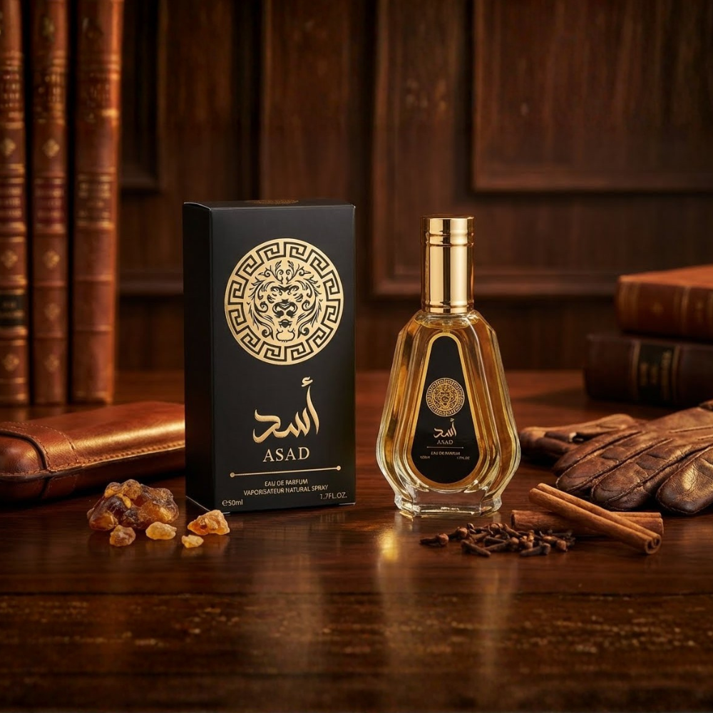 LOT DE 3 PARFUMS ASAD 50ML
