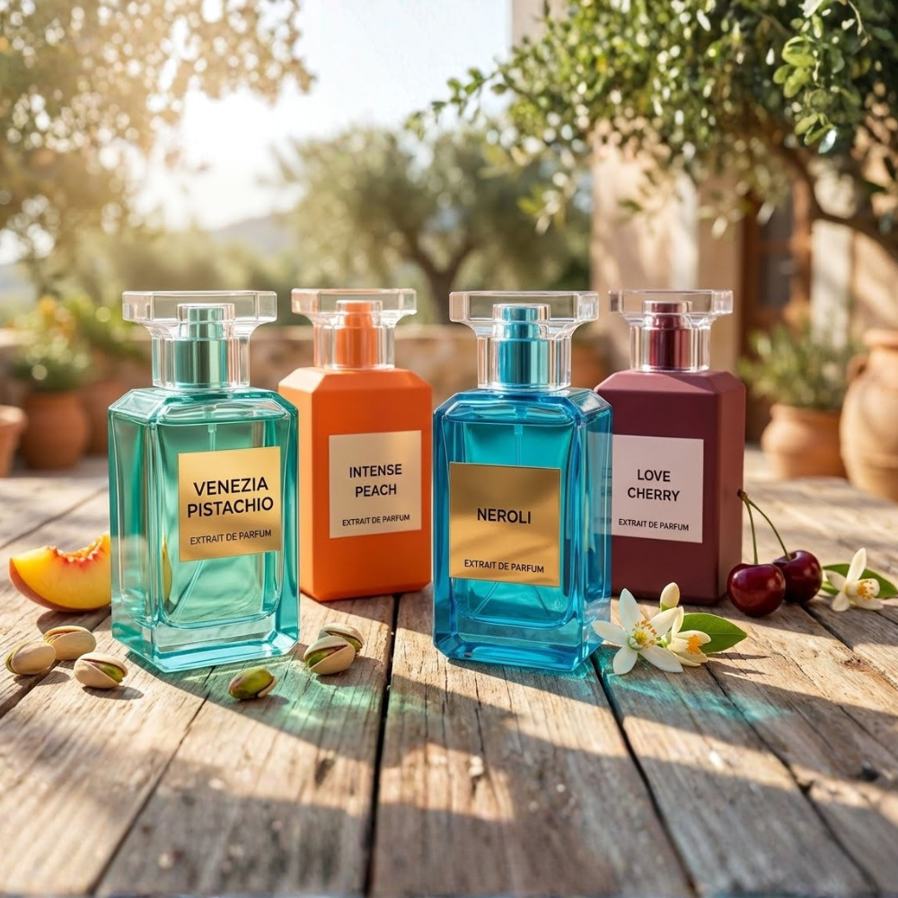 PACK - 4 EXTRAITS DE PARFUM 80ml