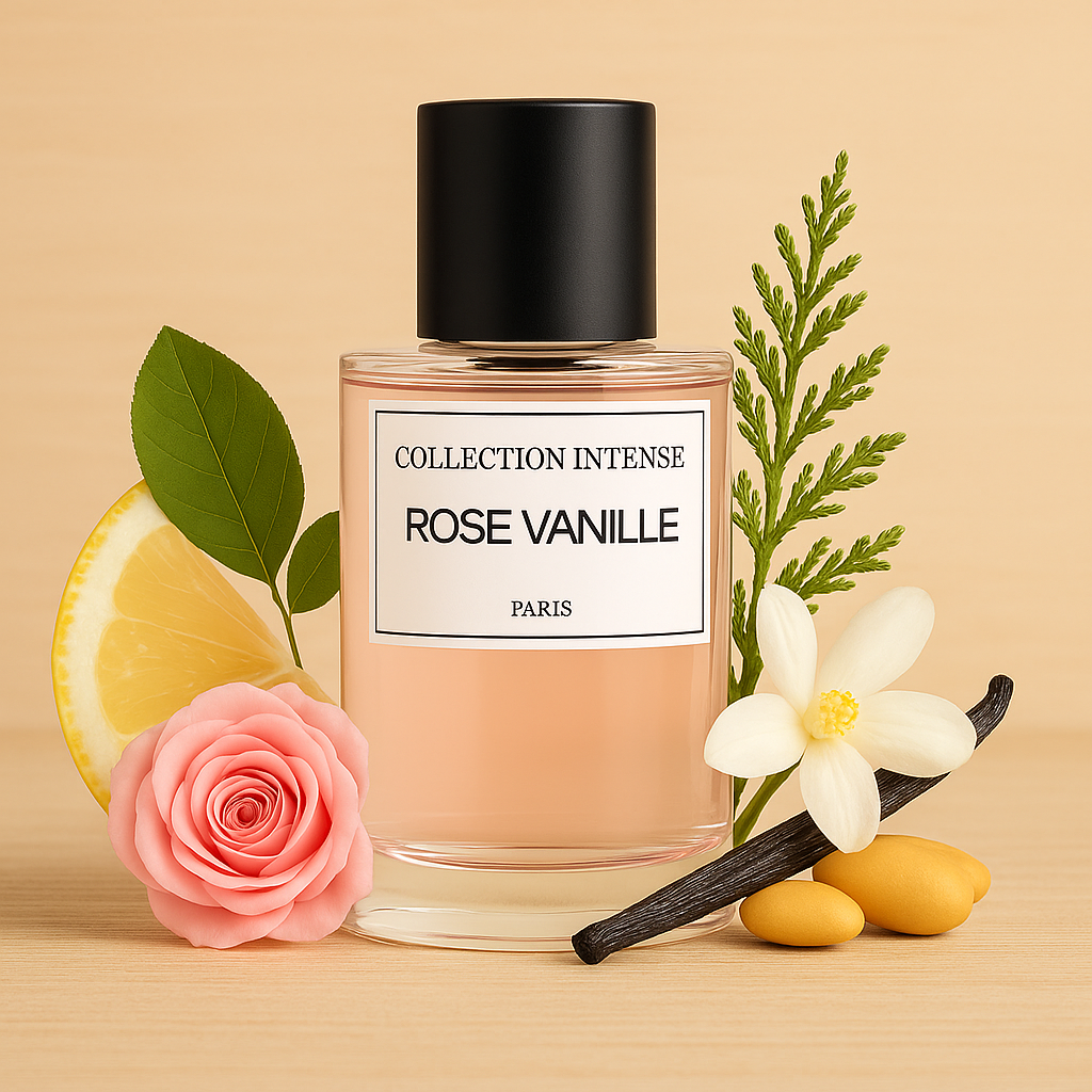 ROSE VANILLE - Collection Intense