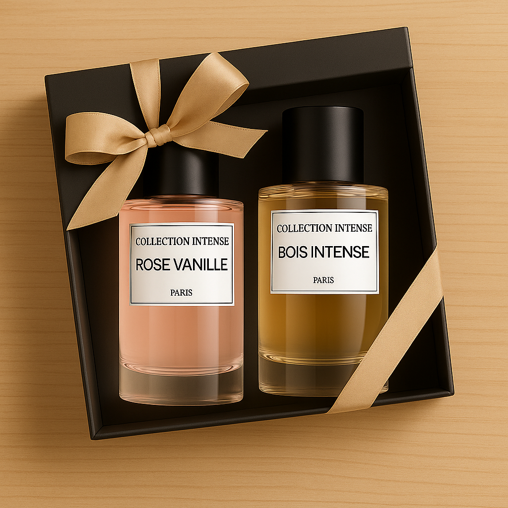 Pack DUO - ROSE VANILLE / BOIS INTENSE