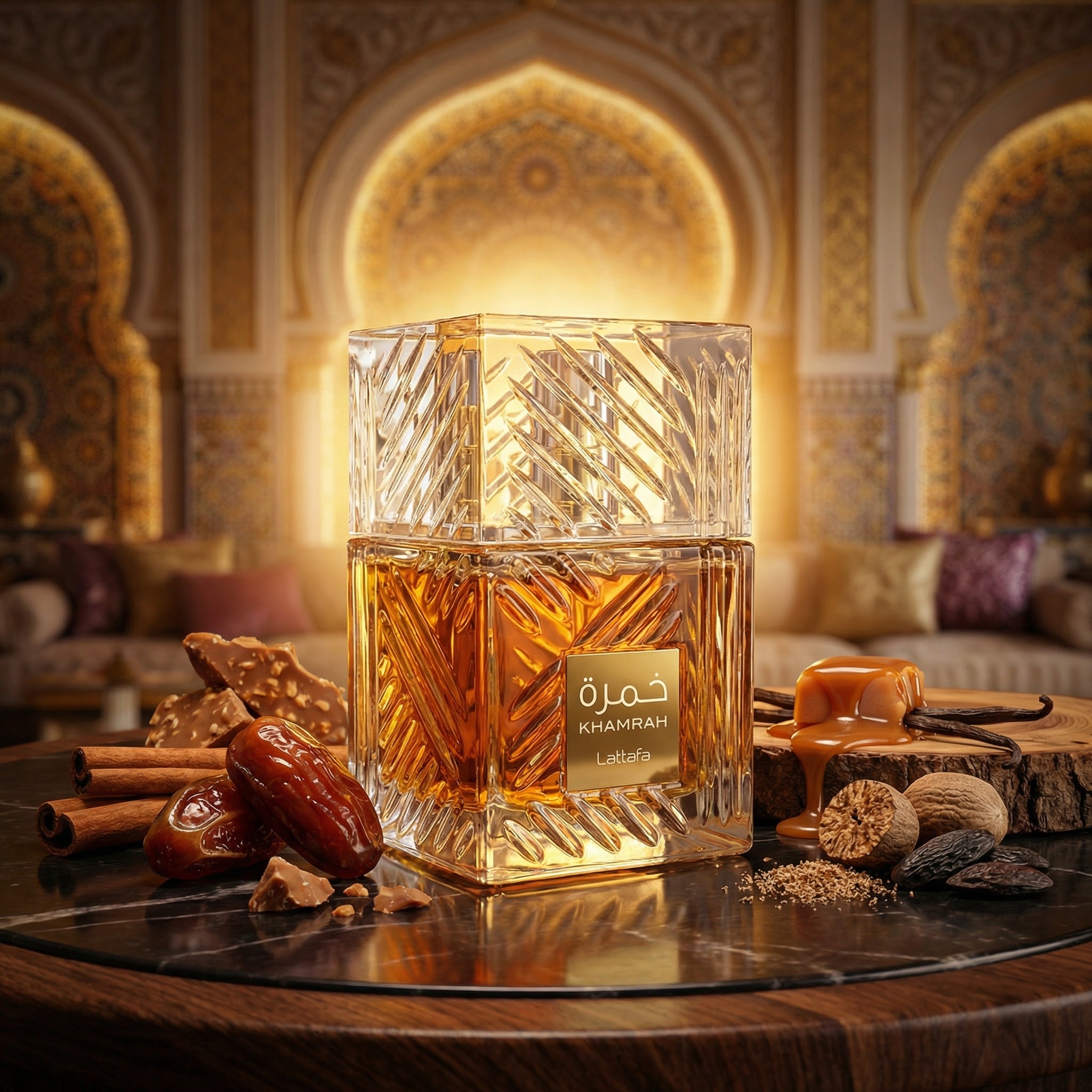 KHAMRAH - Eau de Parfum Oriental Gourmand | Lattafa | Sillage Club